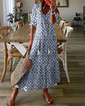 Delphine | Bez wysiłku, boho, elegancka sukienka