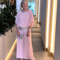 Lillian | Elegancki Zestaw z Szerokimi Rękawami