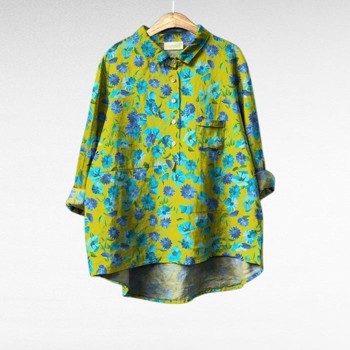 Harlow | Vintage-Chic Kwiatowa Bluzka