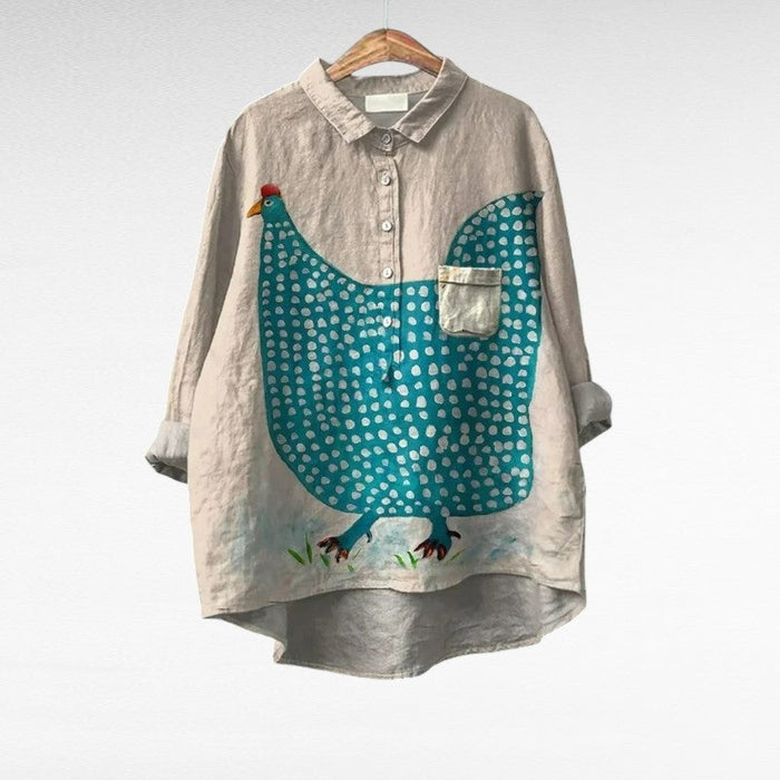Lenora | Stylowa bluzka inspirowana modą vintage