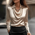 ROSANNA | ELEGANCKA BLUZKA SATYNOWA