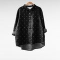 Dalia | Vintage-Chic Bluzka w Kropki