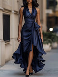 Sabrina | Elegancka Sukienka Maxi na Halter