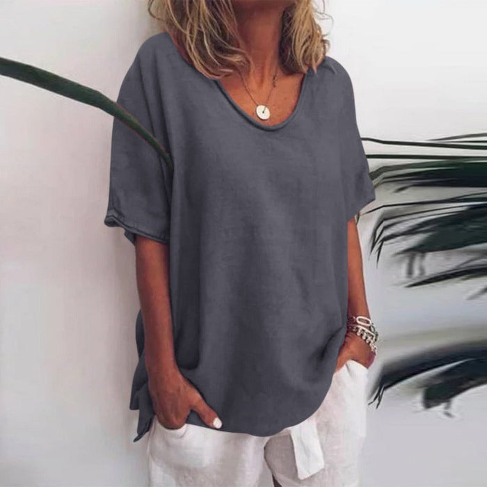 Lucia | Elegancka Bluzka V-Neck