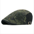 Graham | Vintage Camo Flat Cap