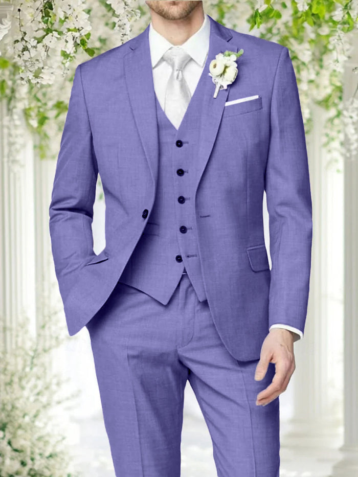 Tommy | Casual Tailored Fit Jednorzędowy Garnitur