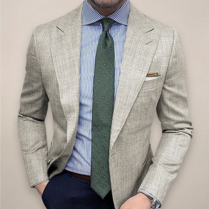 Harrison | Klasyczna Marynarka Slim-Fit z Teksturą