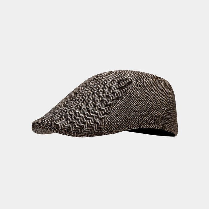 Mandy | Klasyczna Czapka Herringbone