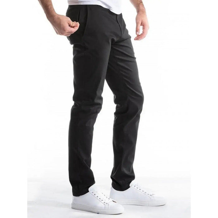 Męskie Spodnie Chino Slim Fit Casualowe do Pracy