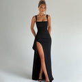 Valentina | Elegancka Sukienka Maxi z Odkrytym Plecami