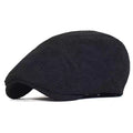Edward | Klasyczna codzienna czapka typu flat cap z kordurowej tkaniny