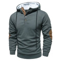 Bradley | Stylowy sweter z kapturem i guzikami