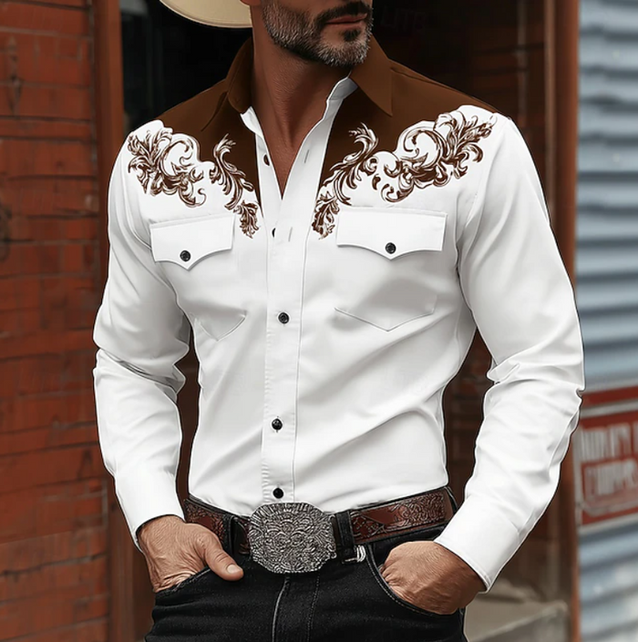 Ridgewood | Koszula z haftem w stylu western