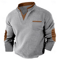 Calder | Casualny sweter z kieszeniami o teksturowanej powierzchni