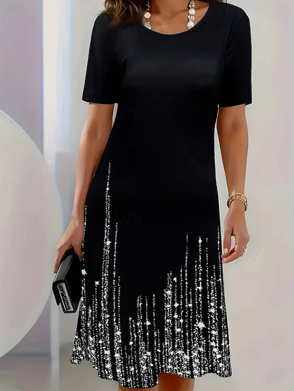 Selene | Elegancka Midi Sukienka na Wieczór