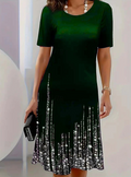 Selene | Elegancka Midi Sukienka na Wieczór