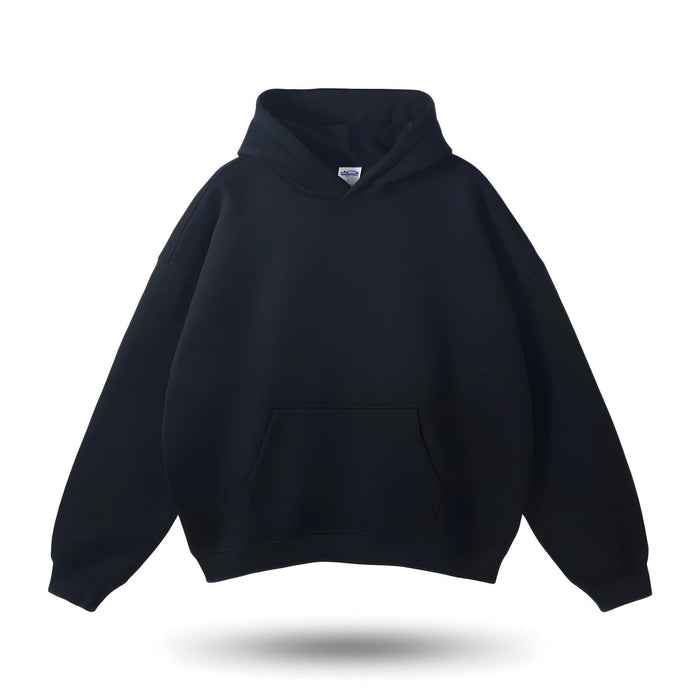 Męska Bluza z Kapturem Oversize z Kieszeniami
