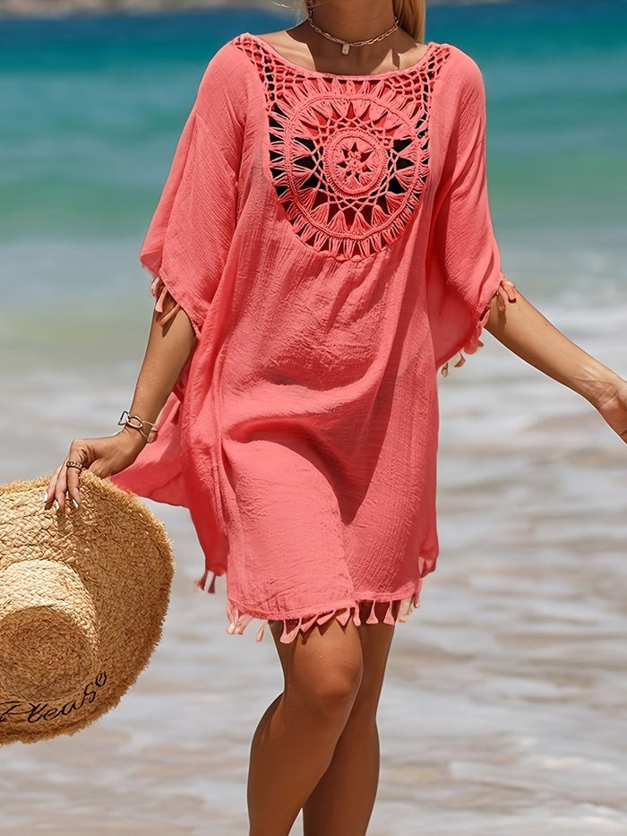 Zaina | Stylowa Retro Luźna Sukienka Boho