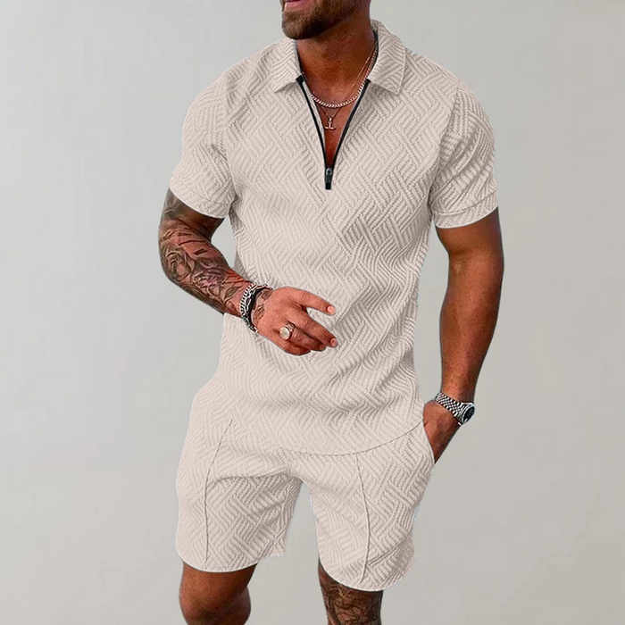 Rupert | Stylowy zestaw polo i szortów